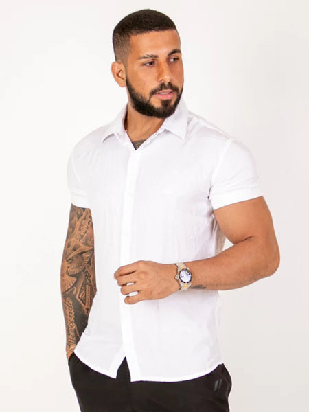 Camisa de Linho Premium Máximo Conforto - Últimas unidades