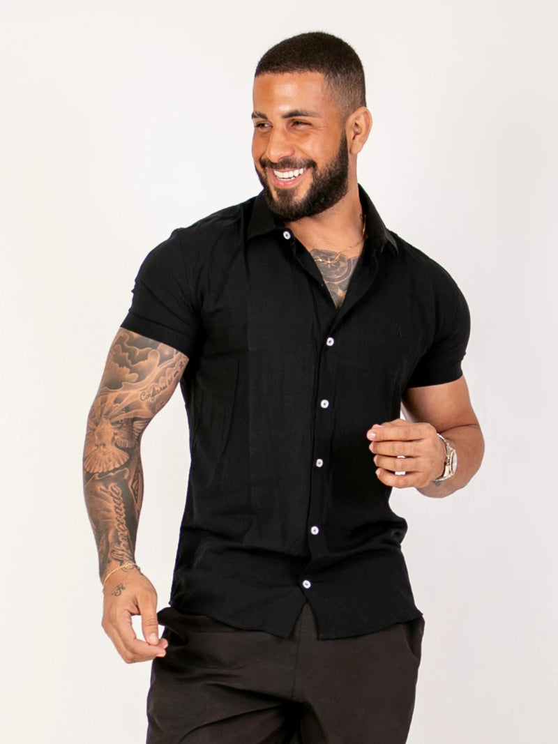 Camisa de Linho Premium Máximo Conforto - Últimas unidades