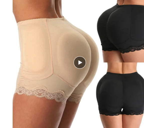 Calcinha Modeladora com Enchimento para bumbum e quadril.