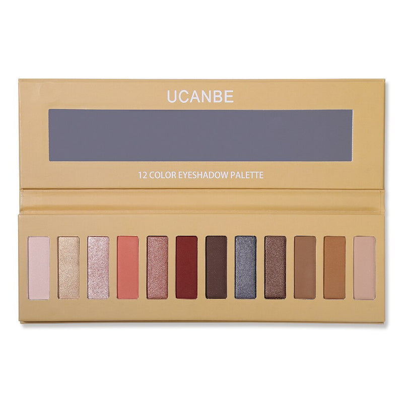 Paleta de Sombras UCANBE - 12 Cores